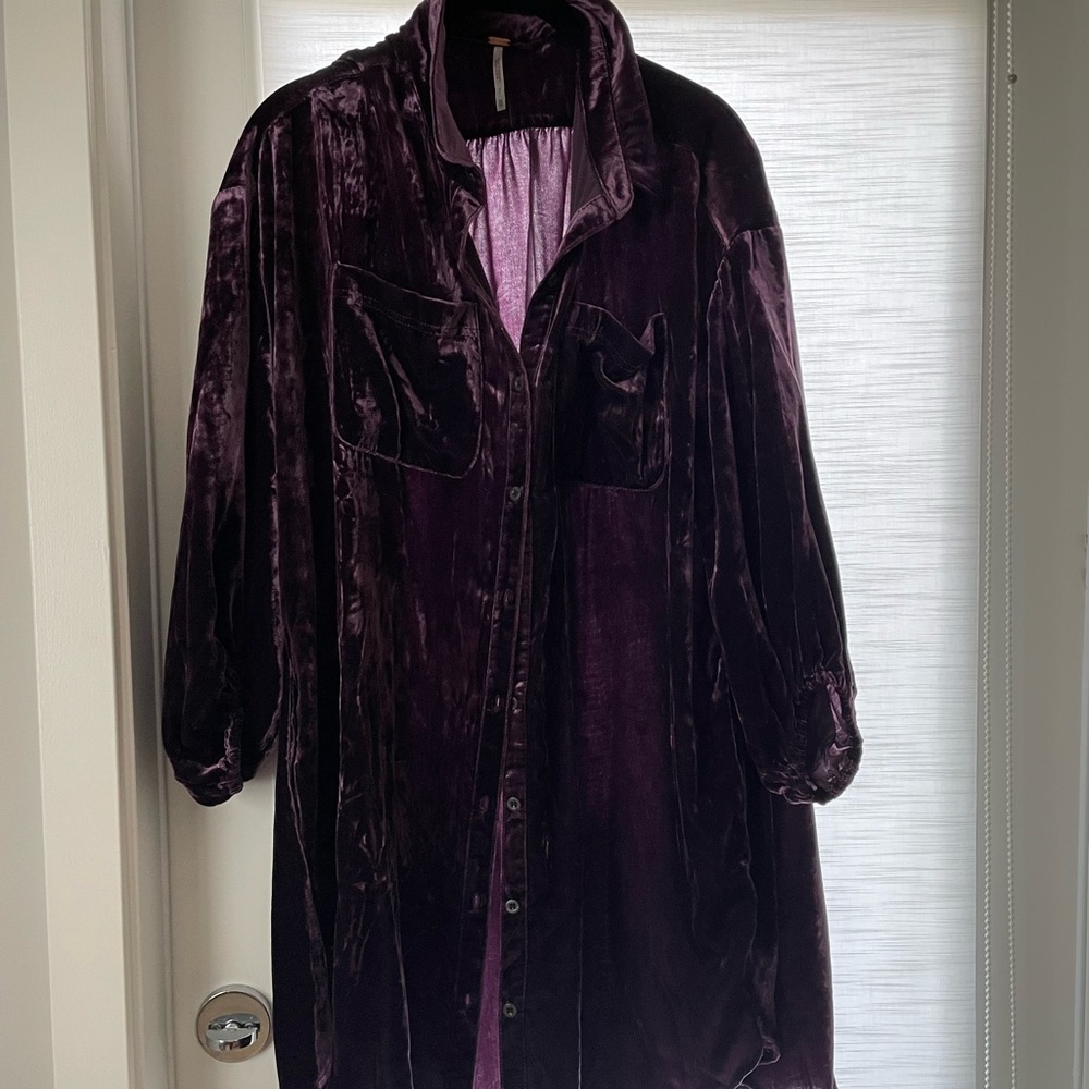 Free people -velvet top